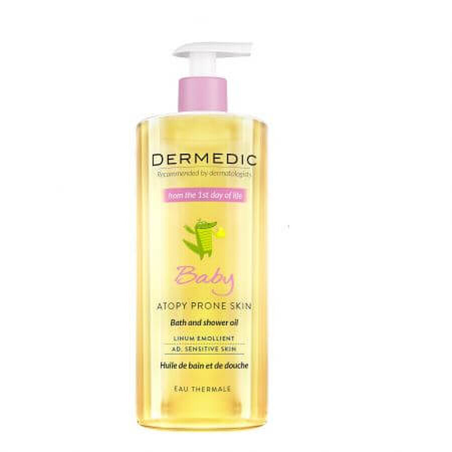 Bad- en Doucheolie Baby, 500 ml, Dermedic
