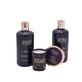 Baylis &amp;amp; Harding 4 Piece Set, Women, Bath Foam 300 ml, Shower Cream 300 ml, Hand and Body Lotion 50 ml, Scented Candle 60 g, Pomegranate Extract, Fig Tree