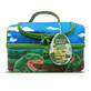 Dinosaur set: dinosaur print lunch bag, dinosaur shaped bath sponge, bath foam, 100 ml, effervescent bath ball, 4 balls x 20 g, shampoo, 30 ml, BAYLIS &amp;amp; HARDING