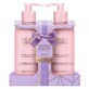 Jojoba, vanilla and almond oil set: liquid soap 300 ml, lotion 300 ml BAYLIS &amp;amp; HARDING