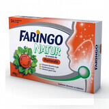 Faringo Natur with orange flavor, 24 tablets, Terapia