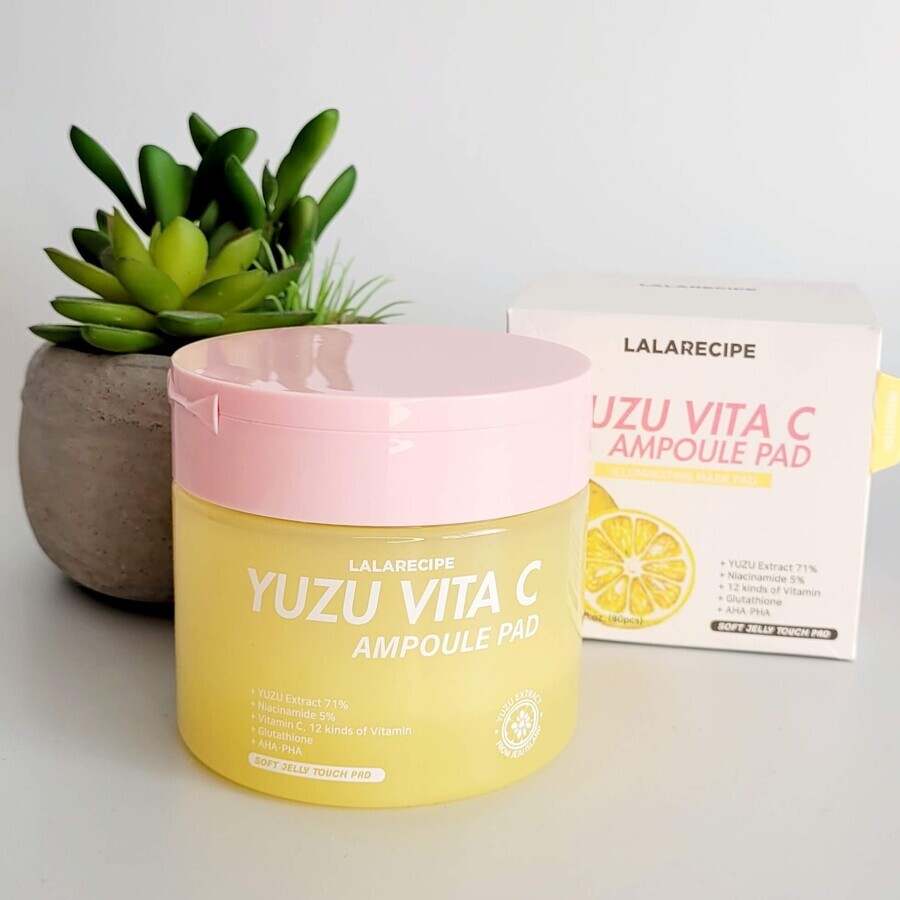 Pimple Patch Ampoule Pad Vitamin C &amp; Yuzu, 80 pieces, LaLaRecipe