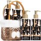 Set Liquid soap 250 ml and Hand cream 250 ml Brown Glitters, Vivian Gray
