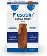 Fresubin 2 kcal chocolate fibre drink, 4 x 200 ml, Fresenius Kabi