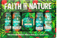 Faith in Nature Vegan hair and body care gift set with coconut oil, 1 pc