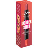 Nyx Professional Makeup Wonder Stick blush 02 Honey Orange & Rose, 1 pc