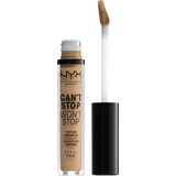 Nyx Professional MakeUp Corector Can't Stop Won't Stop Contour Soft Beige 7.5, 3.5 ml