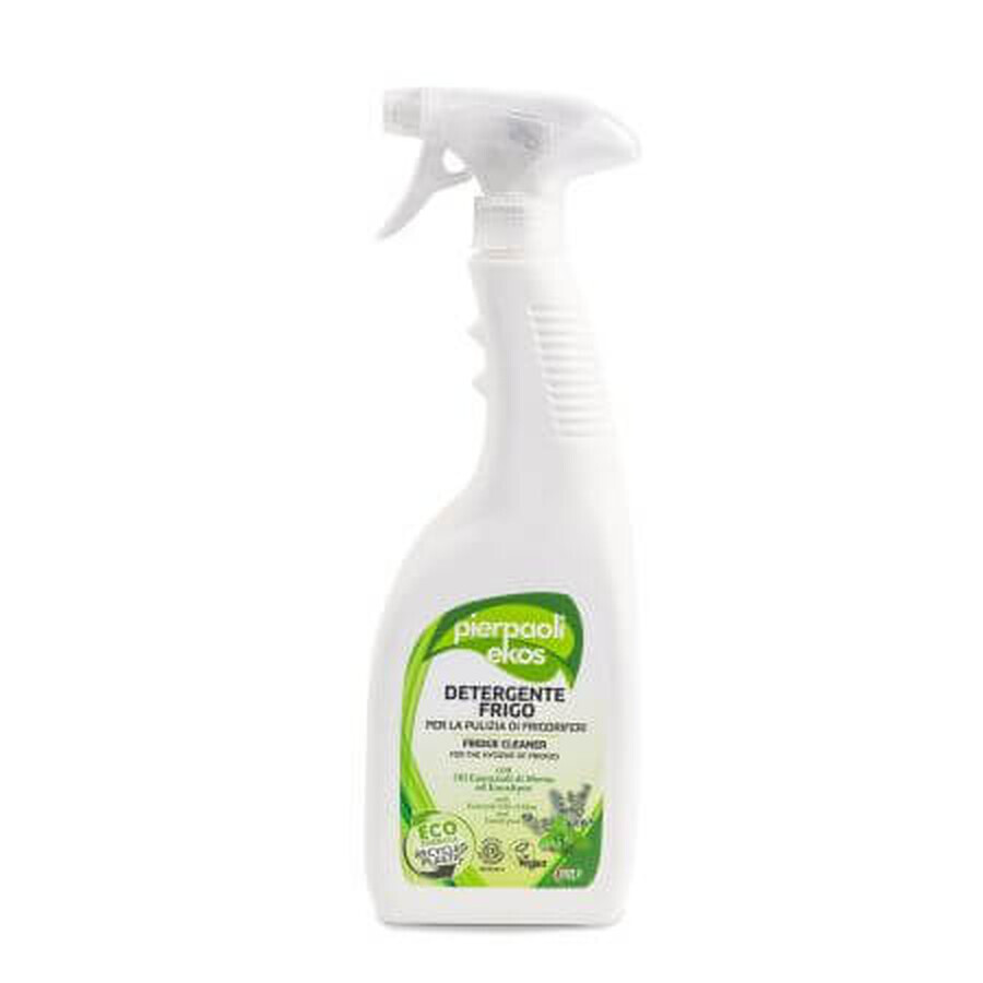 Ekos refrigerator cleaning and sanitizing solution with mint and eucalyptus essential oil, 750 ml, Pierpaoli