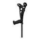 Ergonomische zwarte trolley ACO/02/02 Access Comfort, 1 stuk, Biogenetix