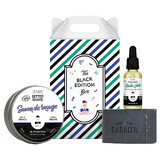Set The Black Edition Box, Monsieur Barber, 3 stuks, Biocart