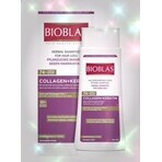 Collagen + Keratin anti-fall shampoo for thin hair, 360 ml, Bioblas Collagen + Keratin anti-fall shampoo for thin hair, 360 ml, Bioblas