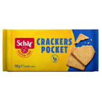 Crakers Poket gluten-free biscuits, 50 g, Dr. Schar Crakers Poket gluten-free biscuits, 50 g, Dr. Schar