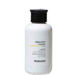 Cleansing gel with Alpha Lipoic + Glycolic 0,7%, 100 ml, Minimalist