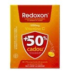 Redoxon Vitamin C Pack, 1000mg, 30+15 Effervescent Tablets, Lemon, Bayer Redoxon Vitamin C Pack, 1000mg, 30+15 Effervescent Tablets, Lemon, Bayer