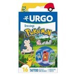 Pokemon Tattoo baby patches, 16 pieces, Urgo Pokemon Tattoo baby patches, 16 pieces, Urgo