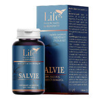 Sage with whole essential oil, 30 capsules, Bionovativ Sage with whole essential oil, 30 capsules, Bionovativ