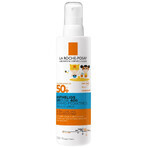 Anthelios Dermo-Pediatrics Invisible Sunscreen Spray SPF50+ for children's face and body, 200 ml, La Roche-Posay