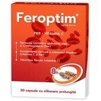 Feroptim Retard, 30 capsules with prolonged release, Zdrovit Feroptim Retard, 30 capsules with prolonged release, Zdrovit