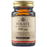 Folic Acid Folate 400 ug, 50 tablet, Solgar