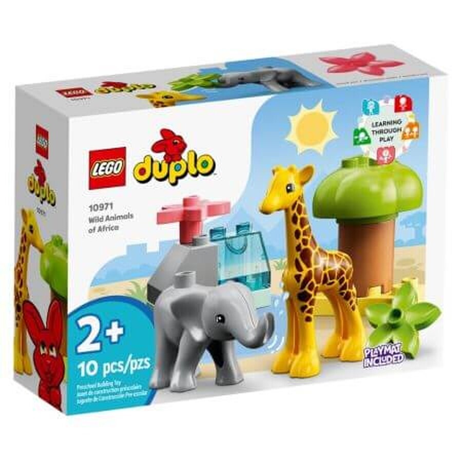 Wild animals of Africa Lego Duplo, +2 years, 10971, Lego