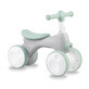 Bicycle with lights, sound and bubble speaker Tobis, Grey, Momi