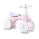Bicycle with lights, sound and balloon diffuser Tobis, Pink, Momi