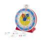 Wooden educational clock, +4 years, Melissa &amp;amp; Doug