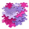 Orthopedic sensory puzzle mat, +12 months, Pink, Muffik