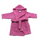 Bathrobe with hood, 1 - 2 years, Pink, Baltic Bebe