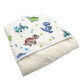 Towel with capison, Ivorycu Dragons, 80x90 cm, Baltic Bebe