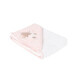 Baby hooded towel, 90x90 cm, Pink, Kikka Boo