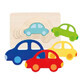 Colorful Little Cars layered puzzle, + 2 years, Goki