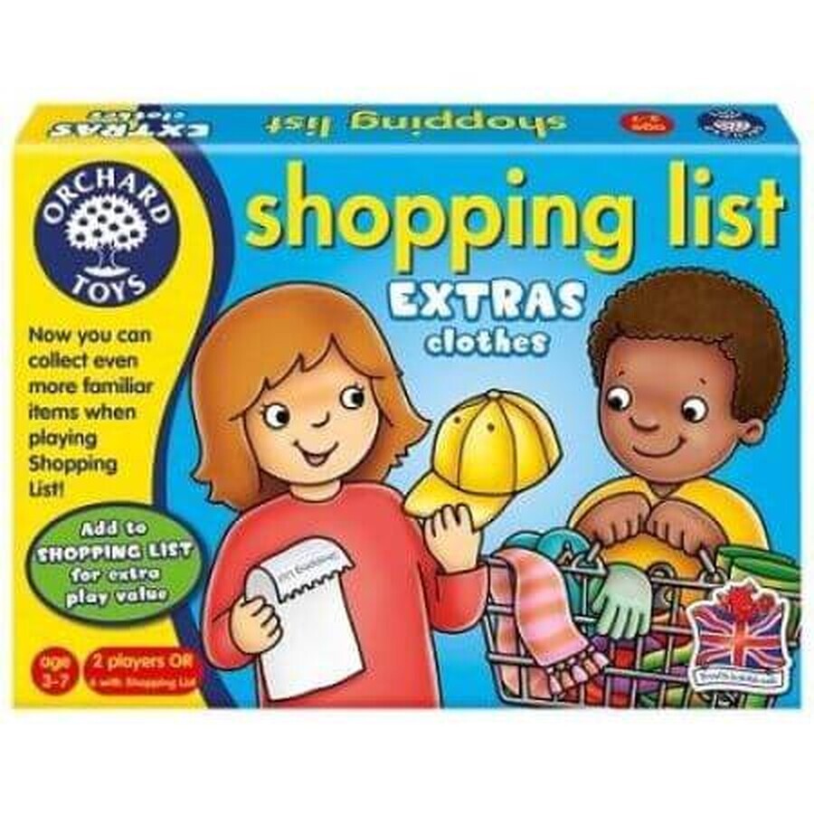 Educational shopping list game, My Wardrobe, Orchard Toys
