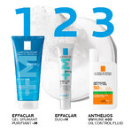 Gel schiumogeno purificante Effaclar, 200 ml, La Roche-Posay Gel schiumogeno purificante Effaclar, 200 ml, La Roche-Posay