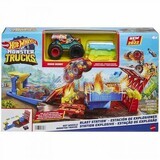 Monster Tracks Blast Station Play Set, Hot Wheels