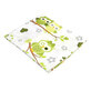 Sheet with eleastic, Green Owl, 120x60, Baltic Baby