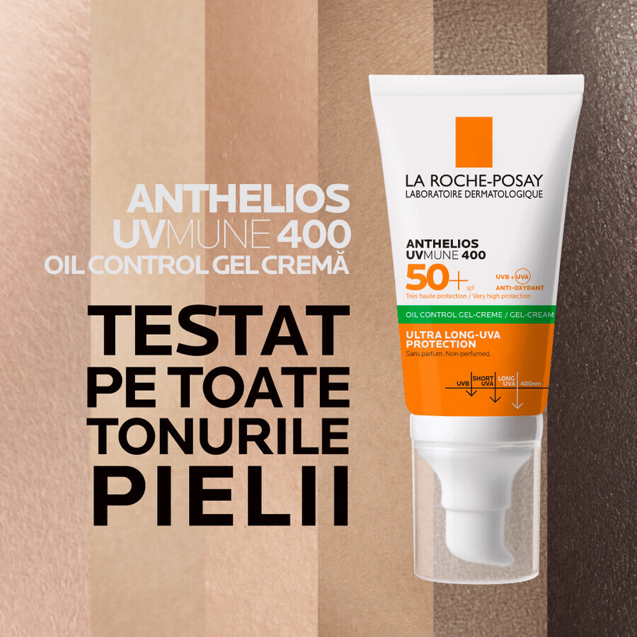 La Roche-Posay Anthelios XL dry face gel-cream SPF 50+, 50 ml