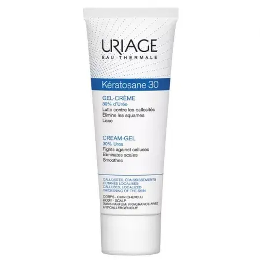 Buy Gel-cream for hard skin Keratosane 30, 75 ml, Uriage Gel-cream for hard skin Keratosane 30, 75 ml, Uriage