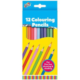 Set of 12 colouring pencils, Galt