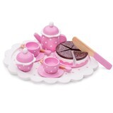 Tea set with tray, + 3 years, New classic toys