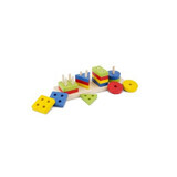 Sorter for geometric shapes and colours, +12 months, New Clasic Toys