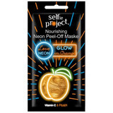 Masca exfolianta nutritiva Neon Glow in Orage, 10 ml, Selfie Project