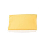 Set of 2 crib sheets, 120 x 60 cm, Cream and Yellow, Fic Baby