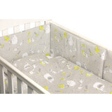 Bedding set with 7 pieces, 60x120 cm, Zoo, Mc Ana
