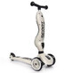 Highwaykik 1, Ash, Scoot &amp;amp; Ride 2-in-1 convertible scooter for kids