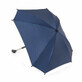 ShineSafe Blue adjustable sun umbrella with UV 50+ sun protection for baby carriage, Reer