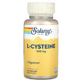 L-Cysteine 500mg Solaray, 30 capsules, Secom