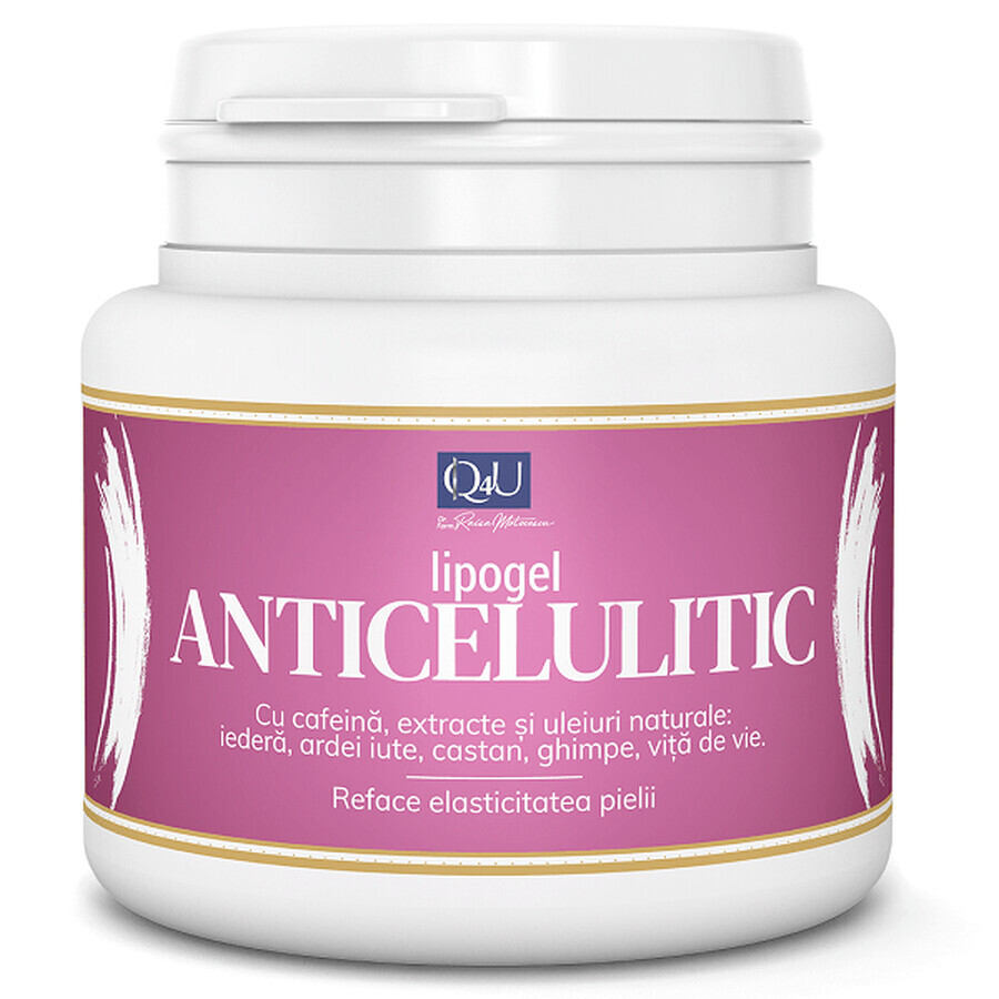 Buy Anti-cellulite lipogel Q4U, 500 ml, Tis Farmaceutic Anti-cellulite lipogel Q4U, 500 ml, Tis Farmaceutic
