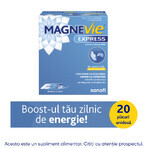 MagneVie Express, 150 mg magnesium + 0.7mg vitamin B6, extra energy, administration without water, 20 sachets MagneVie Express, 150 mg magnesium + 0.7mg vitamin B6, extra energy, administration without water, 20 sachets