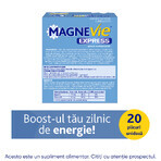 MagneVie Express, 150 mg magnesium + 0.7mg vitamin B6, extra energy, administration without water, 20 sachets MagneVie Express, 150 mg magnesium + 0.7mg vitamin B6, extra energy, administration without water, 20 sachets